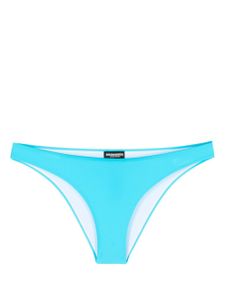 DSQUARED2 bas de bikini à logo imprimé - Bleu