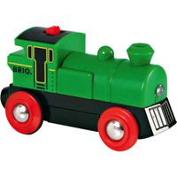 World - Groene locomotief Speelgoedvoertuig