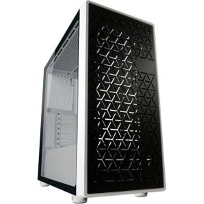 LC-Power Gaming 714W Midi Tower Zwart, Wit
