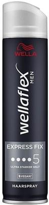 Wella Wellaflex Men Express Fix Hair Spray Ultra Strong Hold - 250 ml