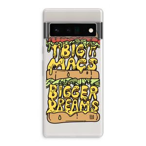 Big Macs Bigger Dreams: Google Pixel 6 Pro Transparant Hoesje