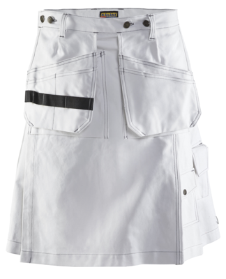 Blåkläder Kilt 85661210 | Wit | Maat 46 - 7330509338537