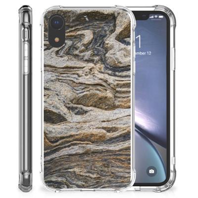 Apple iPhone Xr Anti-Shock Hoesje Steen Apple iPhone Xr Anti-Shock Hoesje Steen