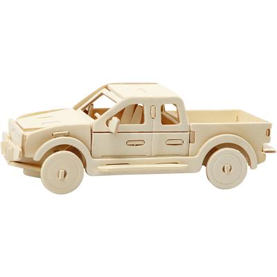 Creativ Company 3d puzzel, pick-up truck, afm 19,5x8x12 cm, 1 stuk