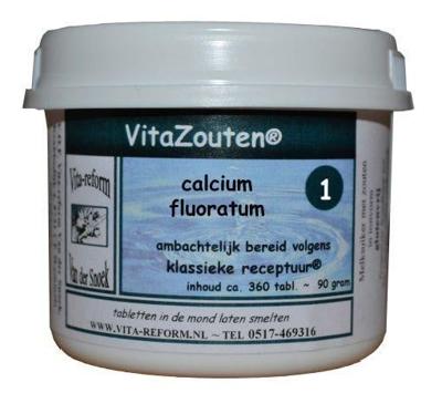 Calcium fluoratum Vitazout nr. 01 360 Tabletten