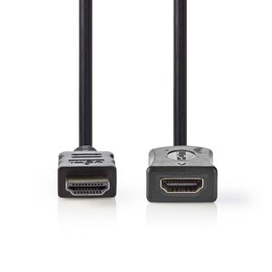 High Speed HDMI-Kabel met Ethernet | HDMI-Connector - HDMI-uitgang | 3,0 m | Zwart