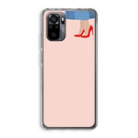 High heels: Xiaomi Redmi Note 10 Pro Transparant Hoesje