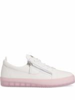 Giuseppe Zanotti baskets Frankie en cuir - Blanc - thumbnail