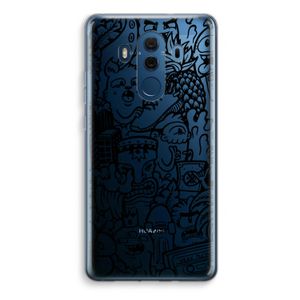 Vexx Black Mixtape: Huawei Mate 10 Pro Transparant Hoesje