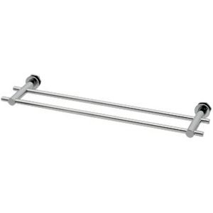 Plieger handdoekbeugel dubbel voor designradiator chroom ALD101CP