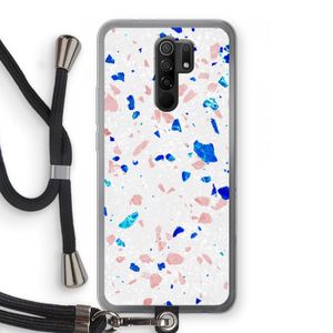 Terrazzo N°6: Xiaomi Redmi 9 Transparant Hoesje met koord