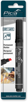 Pica 521/46 permanent marker | 2-6mm | beitel | zwart | blister - pi52146sb