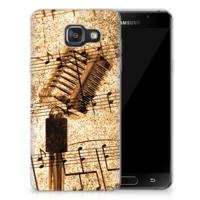 Samsung Galaxy A3 2016 | Siliconen hoesje | met foto Bladmuziek