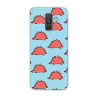 Dinosawrr: Samsung Galaxy A6 Plus (2018) Transparant Hoesje