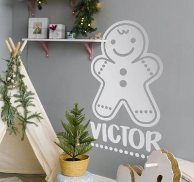 Kerststickers Kerstkoekjes