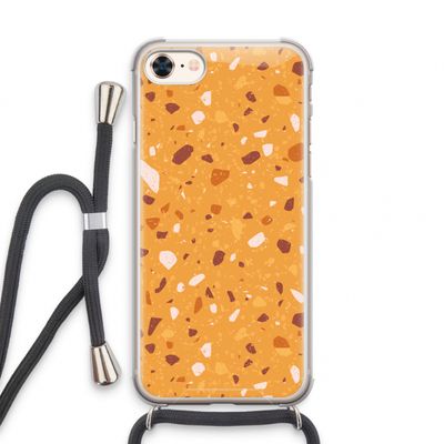 Terrazzo N°24: iPhone 7 Transparant Hoesje met koord