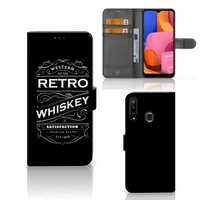 Samsung Galaxy A20s Book Cover Whiskey - thumbnail