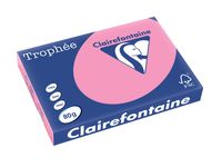 Clairefontaine Trophée Pastel, gekleurd papier, A3, 80 g, 500 vel, felroze - thumbnail