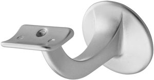 Hermeta leuninghouder 75mm hol met tapgat M8
