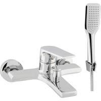 Go by Van Marcke Move badmengkraan eengreeps compleet inclusief handdouche hartafstand 15 cm keramische schijven inclusief rozetten en Skoppelingen chroom 89103-263A