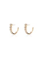 Sophie Bille Brahe 18kt yellow gold half-hoop diamond earrings - Or - thumbnail