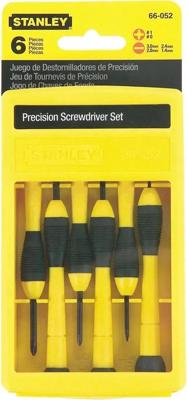 Stanley 0-66-052 CUSHION GRIP™ Schroevendraaierset instrument 6-delig