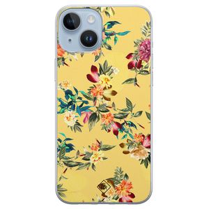 iPhone 14 Plus siliconen hoesje - Floral days
