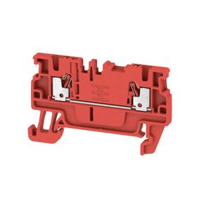 Weidmüller 2508020000 Doorgangsklem 3.5 mm Spanveer Rood 100 stuk(s)