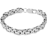 Armband Koningsschakel staal 8,5 mm 21 cm - thumbnail