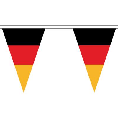 Duitsland landen punt vlaggetjes - 20 meter - slinger / vlaggenlijn - landen versiering Duitsland landen punt vlaggetjes - 20 meter - slinger / vlaggenlijn - landen versiering
