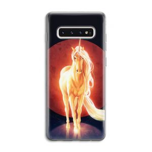 Last Unicorn: Samsung Galaxy S10 4G Transparant Hoesje