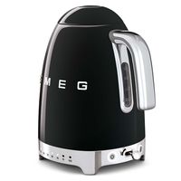 SMEG Variabele Waterkoker - 7 temperatuurstanden - zwart - 1.7 liter - KLF04BLEU - thumbnail