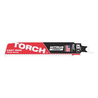 Milwaukee Heavy Duty TORCH™ met Nitrus Carbide™ | TCT TORCH NITRUS 150mm x 8 Tpi | 1 pc - 48475261
