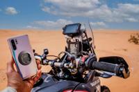 INTERPHONE gsm-houder "quiklox" met vasthoudsysteem caseholder q-lox handlebar+adhesive