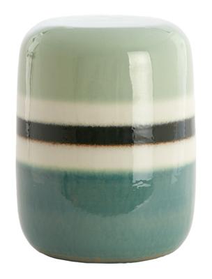 Light & Living Bijzettafel 'Franca' Keramiek, 34cm, kleur Mintgroen