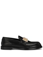 Dolce & Gabbana Bernini leather loafers - Noir