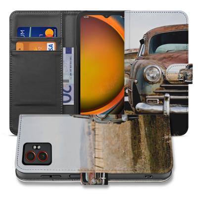 Vintage Auto Samsung Galaxy Xcover 7 Pro | Bookcase Hoesje | Portemonnee hoesje