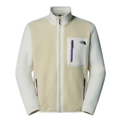 The North Face Yumiori FZ Fleece Heren Gravel/White Dune/Gravel S