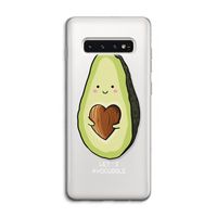 Avocuddle: Samsung Galaxy S10 4G Transparant Hoesje