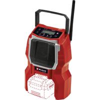 Einhell TC-RA 18 Li BT - Solo Bouwradio FM Bluetooth Rood