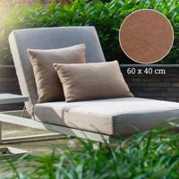 Decoratief kussen 60x40 cm terracotta Yoi - Yoi