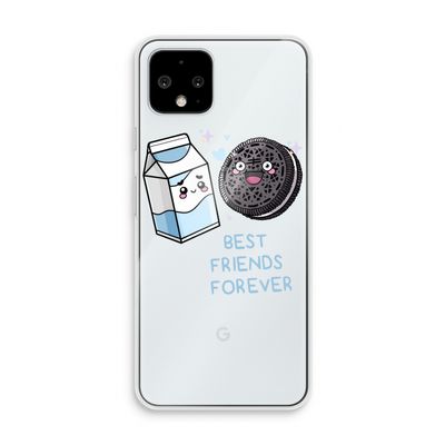 Best Friend Forever: Pixel 4 Transparant Hoesje