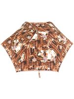 Jean Paul Gaultier Pre-Owned parapluie imprimé - Marron