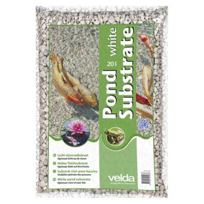 Velda Pond Substrate White 13kg/20l - Essentiële Mineralen voor Klarere Vijvers