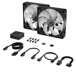 Corsair iCUE LINK RX140 RGB Computer behuizing Ventilator 14 cm Zwart 2 stuk(s)
