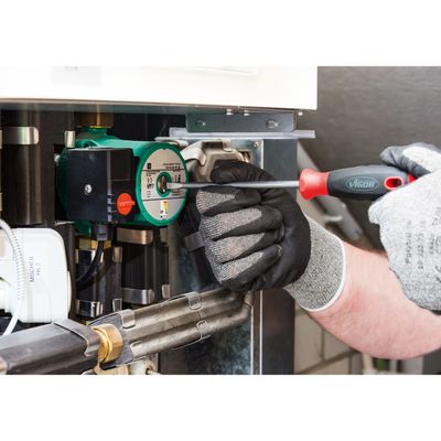 Vigor Werkplaats Platte schroevendraaier Kopbreedte: 5.5 mm Koplengte: 125 mm
