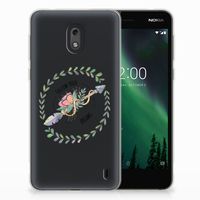 Nokia 2 Telefoonhoesje met Naam Boho Dreams - thumbnail