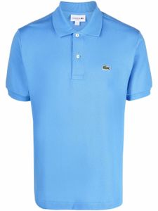 Lacoste polo à patch logo - Bleu