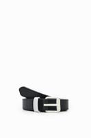 Riem met contrasterende gesp - BLACK - 90 Riem met contrasterende gesp - BLACK - 90