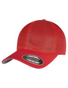 Flexfit FX360 Flexfit 360 Omnimesh Cap - Red - L/XL